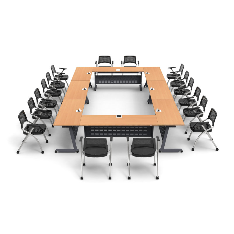 16 Person Training Meeting Seminar Tables Set
