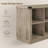 8 Cube Storage Organizer Bookshelf, Farmhouse Horizontal Bookcase, 62 Inch Wood Storage Bookcase for Entryway, Long Low Bookshelves for Living Room
