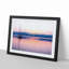 Boat on Lake Zurich in Switzerland in Abstract - Picture Frame Painting Print-55544316-55544312