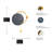 Metal Wall Clock