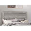 Mobilier de chambre à coucher en bois pleine grandeur rustique à panneau gris 1pc, lit dans une boîte-1554533030-1554533048