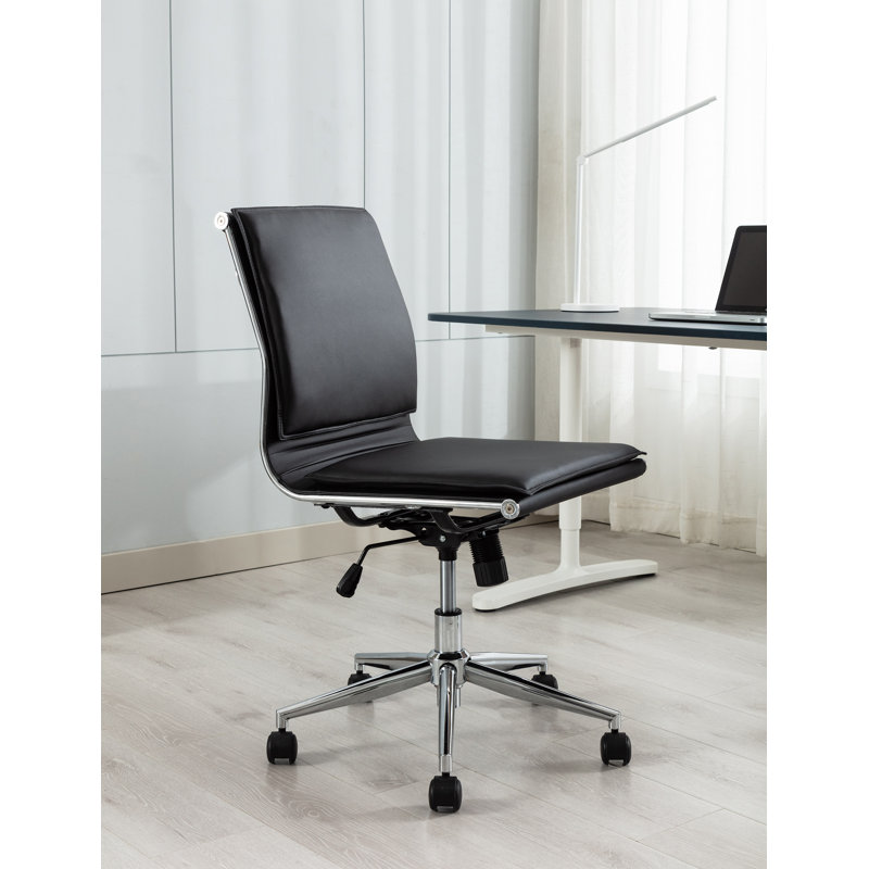 Chaise de travail Trent, Noir