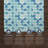 Kirrily Watercolor Circle Blue and Ivory Indoor Outdoor Machine Washable Area Rug-1493587813