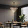 Yader 8 - Light Dimmable Bubble Glass Chandelier