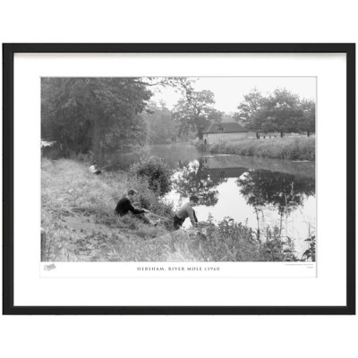 Hersham, River Mole C1960 by Francis Frith - Single Picture Frame Print