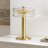 Richmon 17 Inch Glass/Metal Table Lamp
