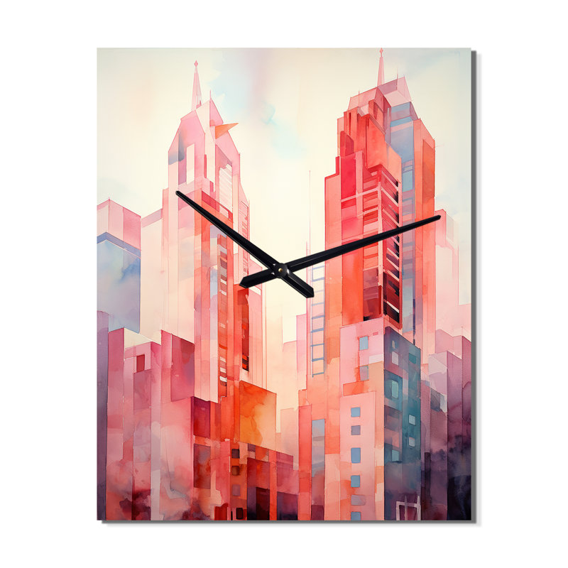 Benhamin - Horloges murales Skyscrapers, Grand
