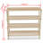 24 Pair Solid Wood Flip Down Shoe Storage