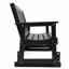Banc d'extérieur, banc de véranda résistant aux intempéries avec capacité de 560 lb-488113229