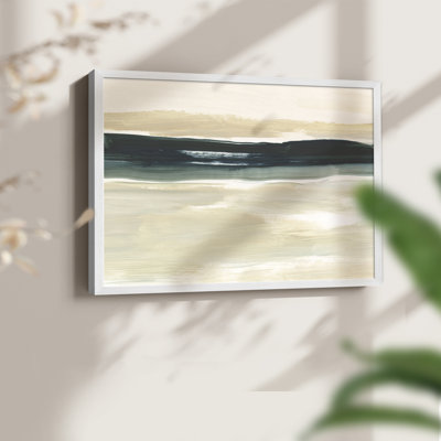 Sable et mer II - reproduction encadrée