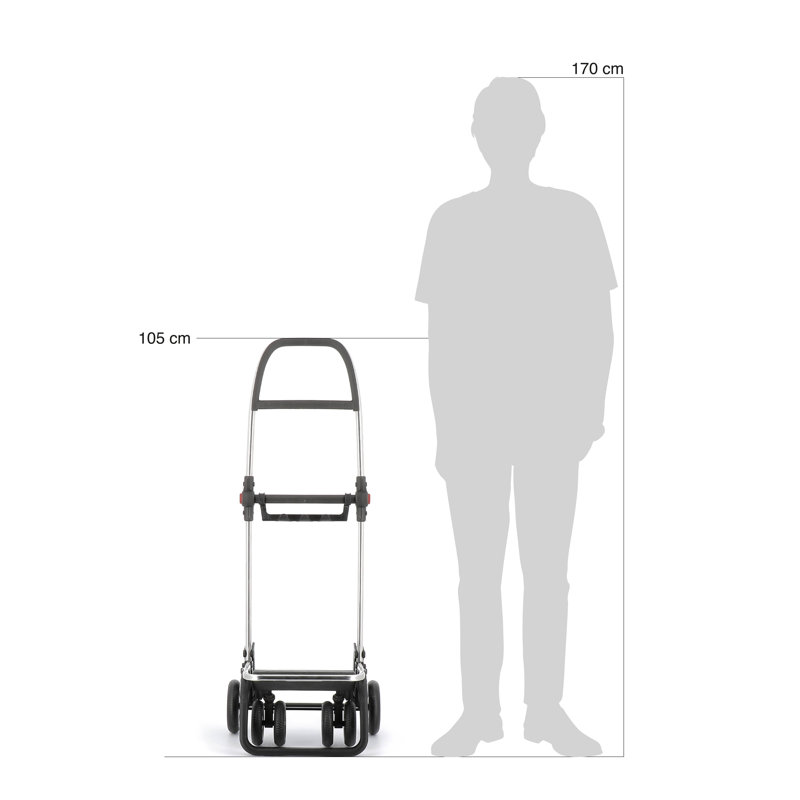 94.8 lb. Capacity Hand Truck Dolly, Dark Blue, 41.14" H x 16.14" W x 12.59" D