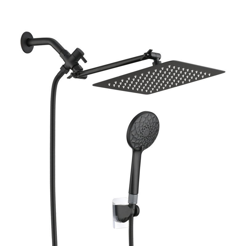 Dual Shower Head 2.5 GPM GPM, Matte Black 