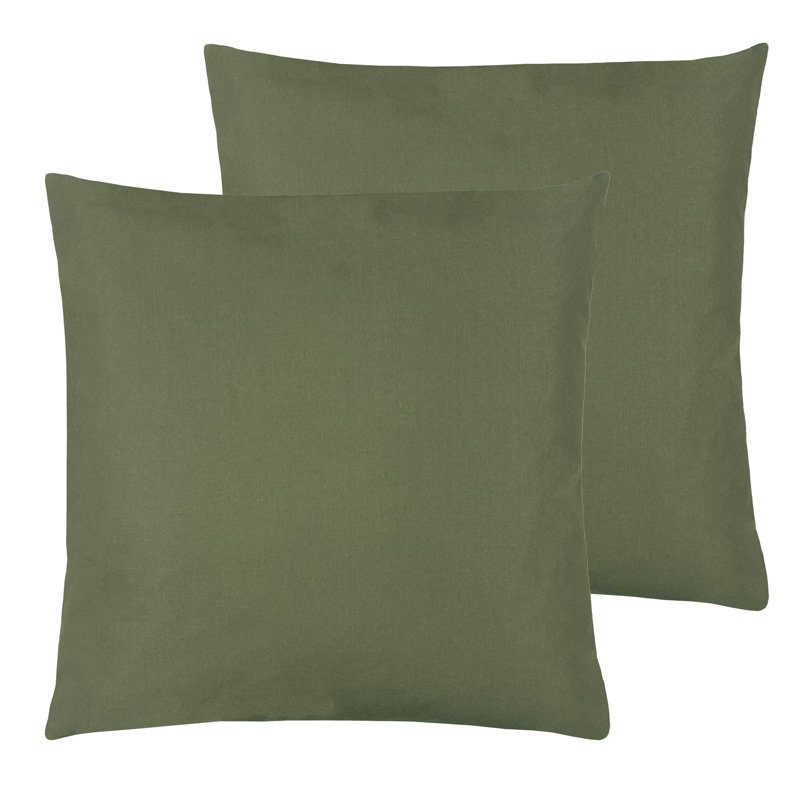 Indoor / Outdoor Square Cushion, Olive