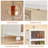 3 Pack Stackable Storage Bins Folding Organizer Boxes Collapsible Closet With Doors Wheels Lids