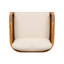 Chaise avec accoudoirs de patio Kirkby