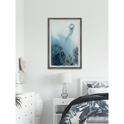 Jellyfish Float - Single Picture Frame Print