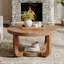 Floor Shelf Coffee Table with Storage