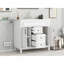 Meuble-lavabo élégant avec design fonctionnel et grand espace de rangement-1462127439