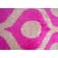 Coussin décoratif en velours géométrique