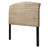 Boatwright Rattan Panel Headboard wiht Solid Wood Legs-673311196