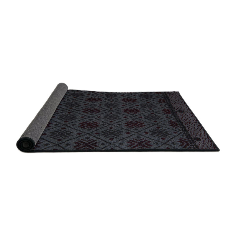 Tapis abstrait moderne 5173, Rond 6 pi