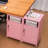 Katarra 26'' Tall Metal Nightstand Storage Cabinets With Lock-804624991