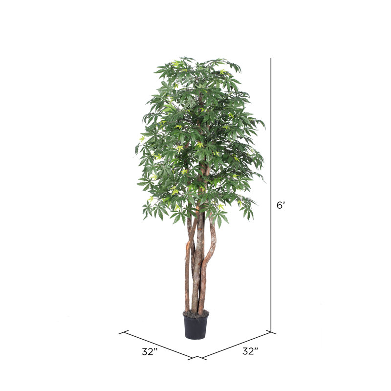 72'' Faux Tree in Pot