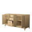 Meuble-lavabo double avec plateau en marbre Janna-108351704-124985087