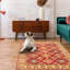 Tapis rouge foncé Finest Ghazni 5 pi 2 po x 6 pi 8 po