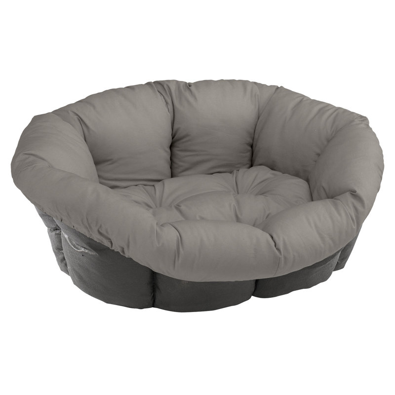 Cotton Pet Bed, 32cm H x 96cm W x 71cm D