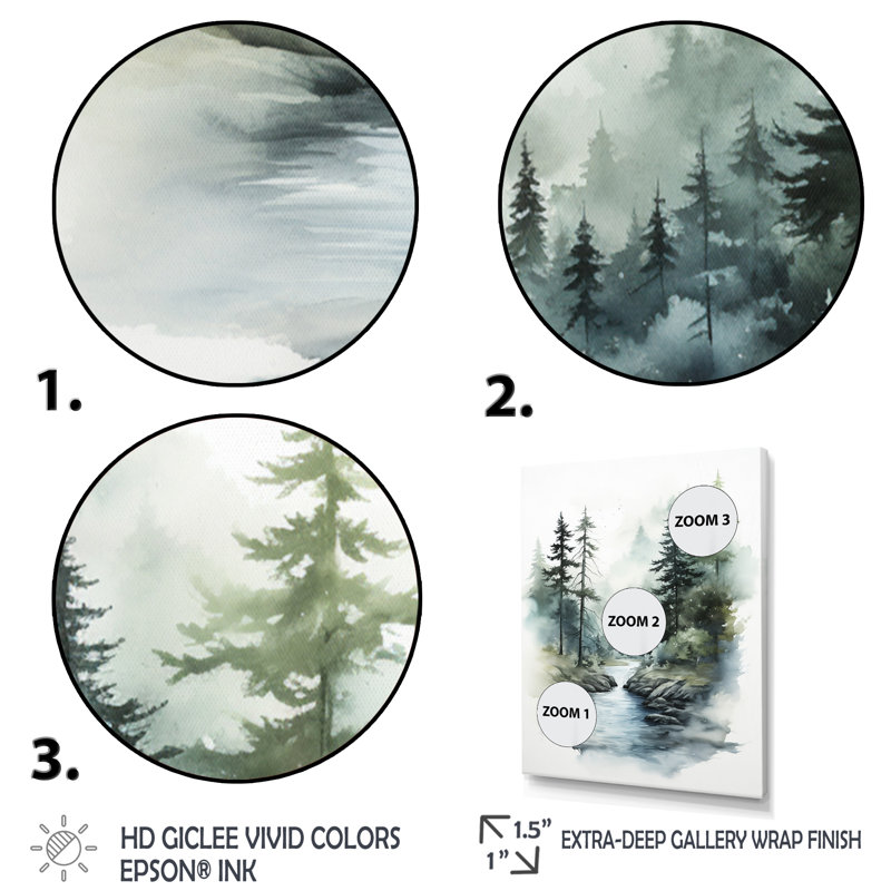 Beatrize Alaska Misty Fjords II - impression, H 32 po x l 16 po x P 1 po, Cadre flottant noir