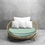 Decorative Indoor Outdoor Waterproof Round Cushion Cover, Patio Bar Stool UV Resistant Seat Cover-1267953745
