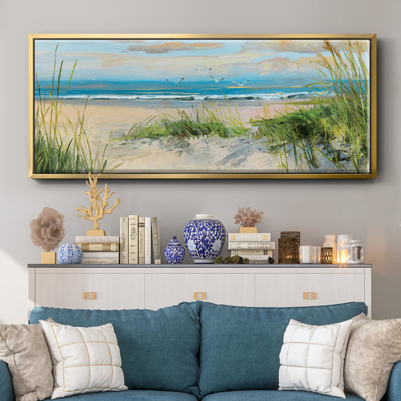 Catching the Wind II- Framed Canvas