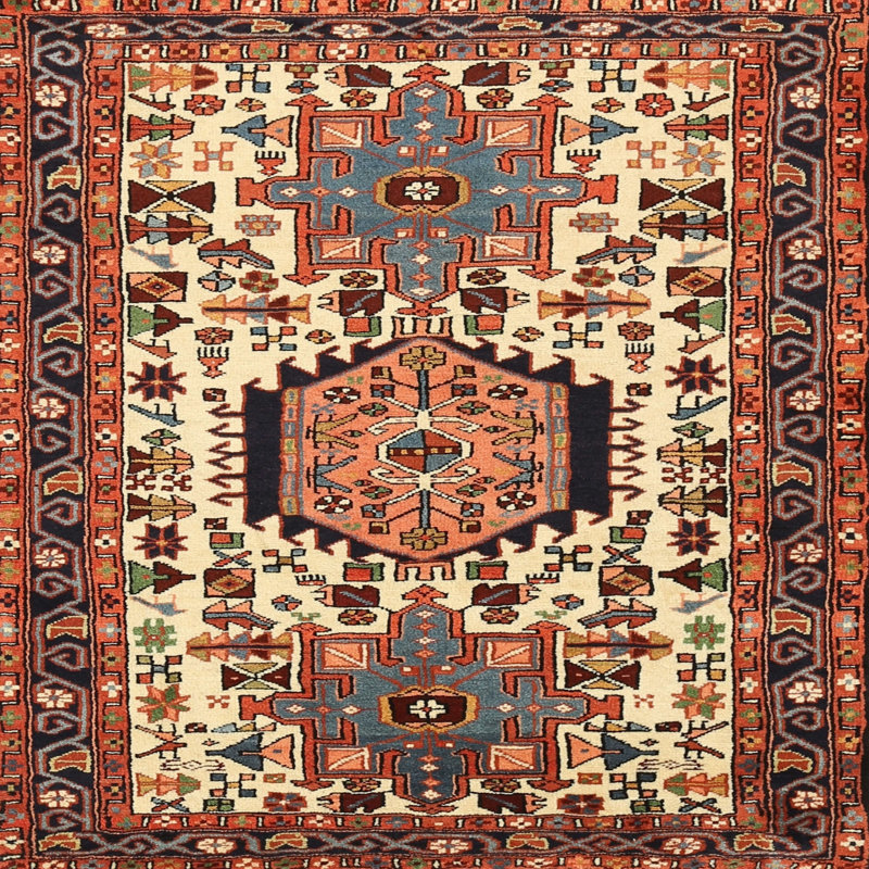 Oriental Indoor Rug, Square 6'