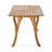 59-Inch Rectangular Teak Finish Solid Wood Outdoor Dining Table | Gift Idea