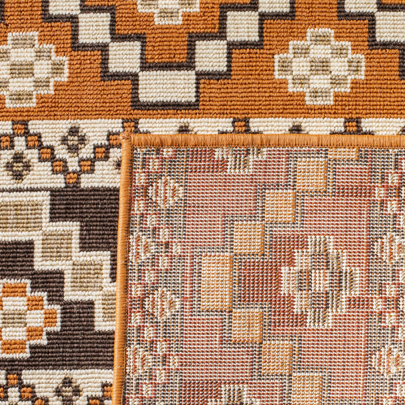 Tapis intérieur / extérieur Northpoint Southwestern, Rectangle 2 pi 7 po x 5 pi
