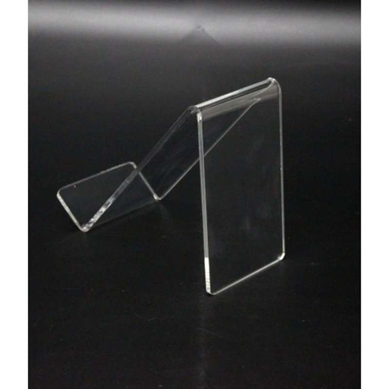Support pour livre en acrylique avec bord à lèvres Fixturedisplays® Plaxiglass