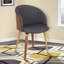 47cm H Polyester Blend Upholstered Armchair-31454849