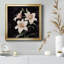 Lily Elegante - peinture sur toile encadrée-990572105-990572101