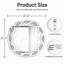 Miroir mural Silver