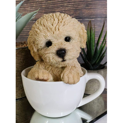 Tasse à thé pour chien caniche Clava