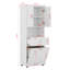 Armoire avec panier à linge inclinable-113930453