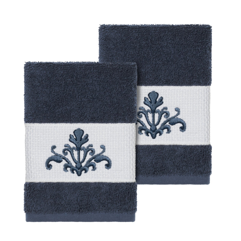 Essuie-mains en coton turque, Bleu minuit