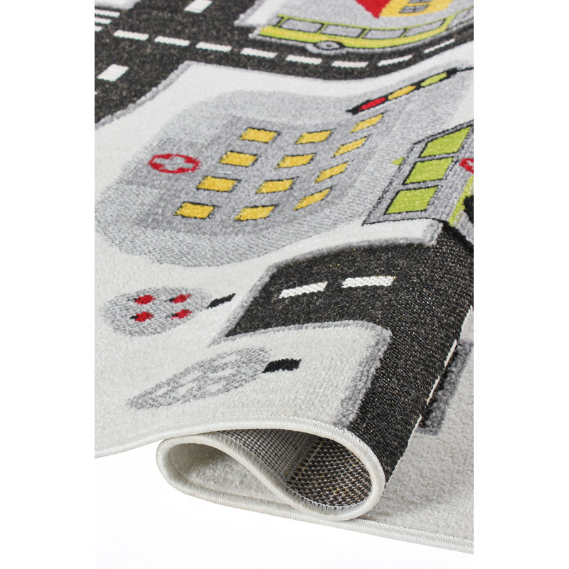 Roselli Machine Made Indoor / Outdoor Area Rug, Rectangle 2'8" x 4'11"