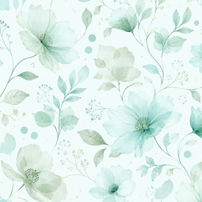 Papier peint auto-adhésif amovible à motif de feuille de papier floral vert translucide à peler et coller pour armoires de cuisine de chambre à coucher 24 po x 118 po