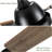 44-Inch Ceiling Fan With LED Light And Remote Control, 6-Speed Modes, 2 Rotating Modes, Timer