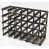 Dark Oak Stained Pine / Black Steel