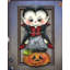 Suspension de porte en bois figurine suspendue dracula