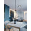 Luminaire suspendu en forme de cloche à 1 lumière Raffaela-2134448213-2134448212