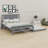 Platform Bed With Adjustable Trundle